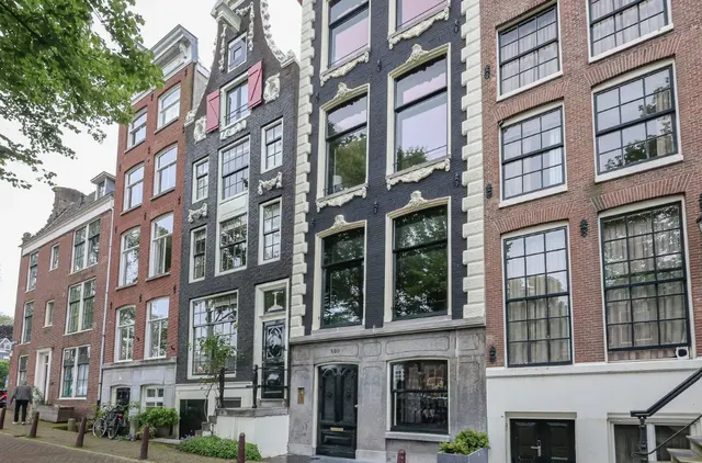 Canal-side building exterior
