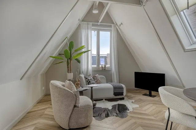 Loft living area at Splendom Vondelpark
